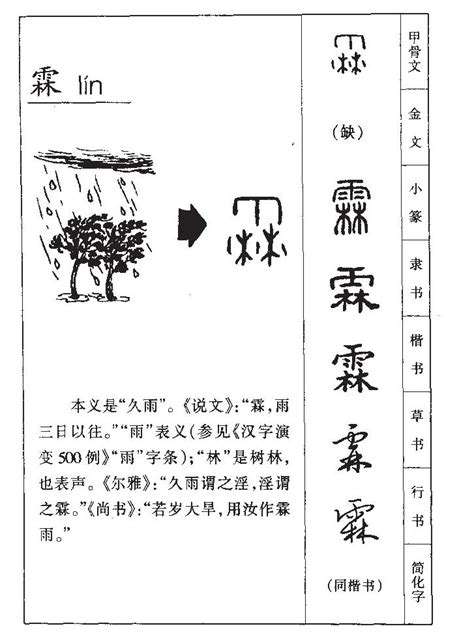 霖取名意思|霖字取名的寓意